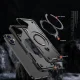 Dėklas Hybrid Armor Trendy su MagSafe skirtas iPhone 16 Plus, juodas