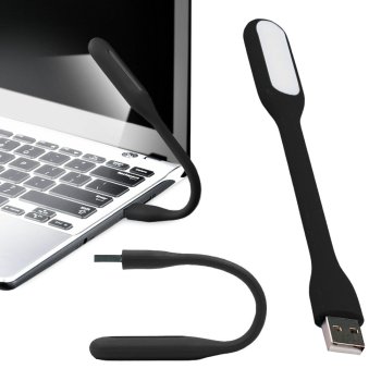 Flexible Silicone USB LED Lamp 06191_CZ, Black