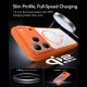 ESR Classic Hybrid MagSafe dėklas telefonui iPhone 18 Pro / 17 Pro, oranžinis