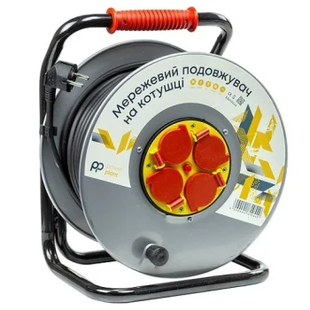 Prailgintuvas su rite 50 m, 4 lizdai, 3x2.5 mm²