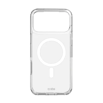 SBS Extreme Mag dėklas telefonui iPhone 17 Pro Max su D3O, skaidrus