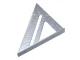 Aluminum Carpenter\'s Speed Square 180mm Triangle Ruler