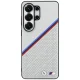 BMW Tricolor Metal Logo MagSafe dėklas telefonui Samsung Galaxy S26 Ultra, pilkas