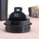 Smart Thermal Mug with LCD Temperature Display, 510ml, Black