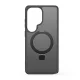 Dėklas Dux Ducis Yind, skirtas Samsung Galaxy S26 Ultra, su stovu ir MagSafe, juodas