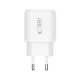 Tech-Protect NCA20 PD 20W QC3.0 USB-A / USB-C įkroviklis, baltas