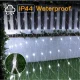 LED Net Lights 320 LED 10ft x 6.6ft for Outdoor and Indoor Decor, Cold White