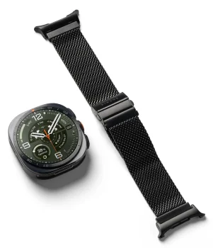 Ringke Metal One Mesh bracelet for Samsung Galaxy Watch Ultra 47 mm, black