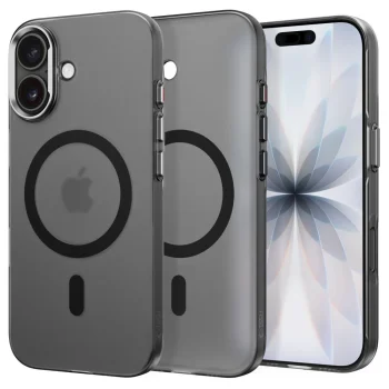 Tech-Protect MagZero MagSafe dėklas telefonui iPhone 17, matinė juoda