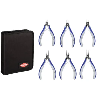 KNIPEX tiksliųjų elektronikos replių rinkinys 00 20 16 P