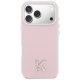Karl Lagerfeld Karl Head Logo MagSafe dėklas iPhone 17 Pro Max, rožinis