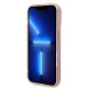Guess dėklas iPhone 14 Pro Gold Outline MagSafe, rausvojo aukso spalvos