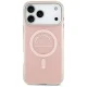 Karl Lagerfeld iPhone 17 Pro Max dėklas IML Karl RSG Logo MagSafe, rožinis