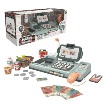 Cash register with accessories