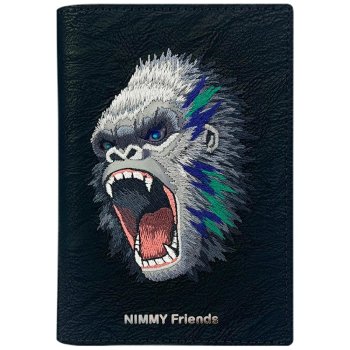 Nimmy Raptor Gorilla paso atverčiamasis dėklas, juodas