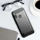 Telefono dėklas Motorola Moto E7i Power Carbon Case, juodas