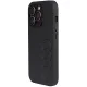 Audi Synthetic Leather dėklas telefonui iPhone 14 Pro 6.1\", juodas
