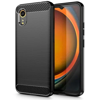 Tech-Protect TPUCarbon dėklas, skirtas Samsung Galaxy XCover 7, Juodas