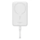 Baseus Magnetic Mini MagSafe išorinė baterija 10000mAh 30W su USB-C laidu, balta