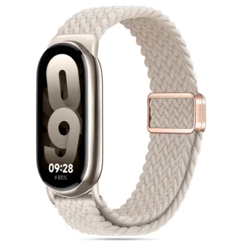 Tech-Protect NylonMag dirželis Xiaomi Smart Band 8 / 9 / NFC, smėlio spalvos