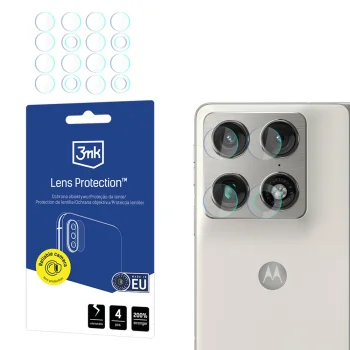 Hibridinis kameros apsauginis stiklas 3mk Lens Protection telefonui Motorola Razr Fold, 0.16 mm, 6H