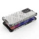 Dėklas Xiaomi Poco F3 / Redmi K40 / K40 Pro / K40 Pro+, Honeycomb, skaidrus