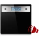 Elektroninės stiklinės vonios svarstyklės su LCD ekranu iki 180 kg