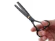 Profesionalios plaukų retinimo žirklės, 17 cm, juodos