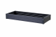 Pakelta lysvė KLASIKA Woodlook 1500x500x200 mm, pilka