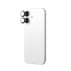 Kameros apsauginis stiklas AmazingThing iPhone 16 / 16 Plus, su aliuminio rėmeliu, rožinis
