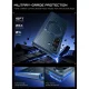 Supcase UB Aero MagSafe dėklas su stiklais Samsung Galaxy Z Fold 8 Ultra, tamsiai mėlynas