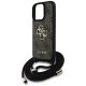 Guess dėklas iPhone 16 Pro Max telefonui 4G Big Logo Crossbody, rudas