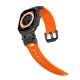 Tech-Protect Delta Pro Strap for Apple Watch 4/5/6/7/8/9/SE/Ultra 1/2 (42/44/45/49 mm) - Orange/Black