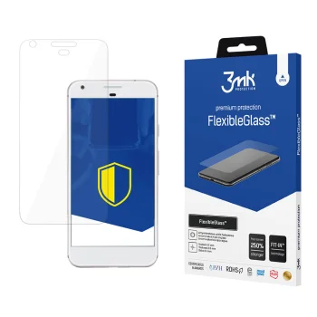 Hibridinis apsauginis stiklas 3mk FlexibleGlass skirtas Google Pixel