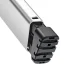 Aliumininės pakopinės kopėčios Hailo L80 ComfortLine, 4 pakopų, sidabrinės