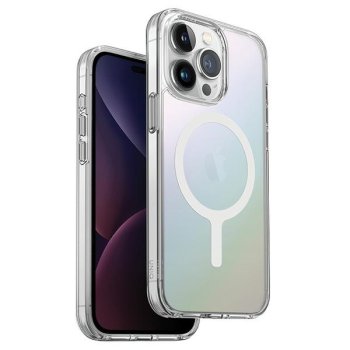 Uniq LifePro Xtreme Magclick Case for iPhone 15 Pro Max, Iridescent