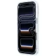 Karl Lagerfeld IML Rhinestones Allover dėklas iPhone 17 / 18 Pro Max, baltas