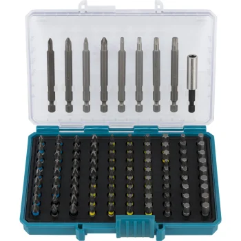 Suktuvo antgalių rinkinys Makita P-81050, 99 dalių