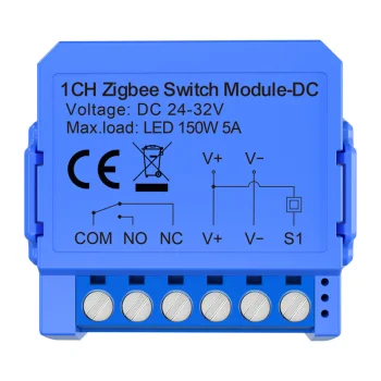 Išmanusis jungiklio modulis Avatto ZWSM16-DC32V-1 1-Channel Dry Contact