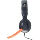 Logitech Zone Learn On-Ear Headset with Microphone, AUX, Blue/Orange
