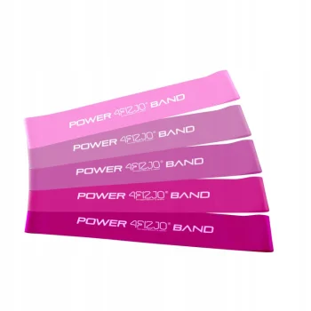 4Fizjo Mini Power Band Resistance Band Set, 5 pcs