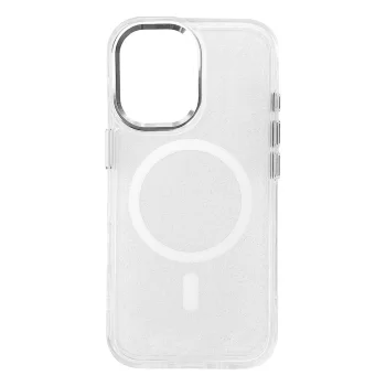 Glitter Case for Samsung Galaxy S26, MagSafe Compatible, White