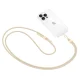 Tech-Protect C2S Crossbody telefono dirželis su 2 adapteriais, smėlinis