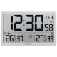 Meteorologinė stotelė ir sieninis laikrodis Kienzle Jumbo NEO LCD, baltas