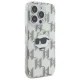 Karl Lagerfeld iPhone 16 Pro Max dėklas IML Choupette Head, skaidrus