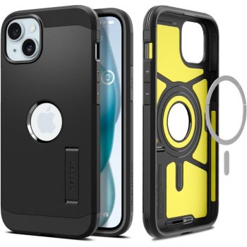 Spigen iPhone 15 Case Tough Armor MagSafe, Black