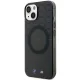 BMW dėklas Pattern MagSafe skirtas iPhone 14, pilkas