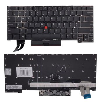 Extra Digital LENOVO ThinkPad T14s klaviatūra su TrackPoint, juoda