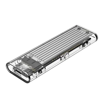 Orico TCM2-C3 M.2 NVMe į USB-C 10Gbps išorinio SSD dėklas, pilkas