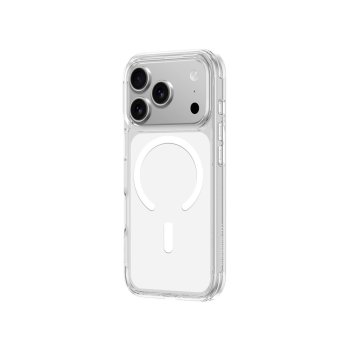 AmazingThing Titan Pro MagSafe dėklas iPhone 17 Pro, skaidrus